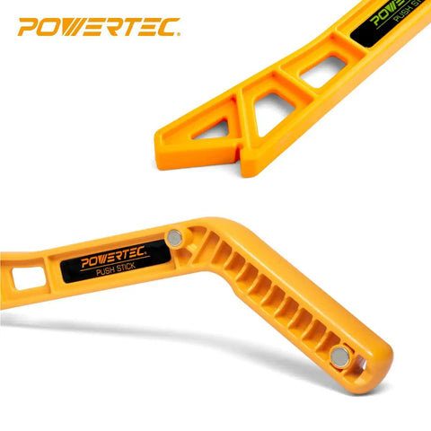 Magnetic Push Sticks Table Saw Router Table And Jointer Safety Gear Dual Ergonomic Handles Knock Kickback Dead Heavy Duty sweet grip push stick image.