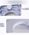 Close-up of Toilet Stool For Adults And Toddlers, Foldable Footstool For Healthier Pooping, showing thickened PP material.