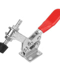 Beefy Heavy Duty Horizontal Toggle Clamp With Galvanized Iron Construction for Quick Rock Solid Hold and Stable Clamping Power