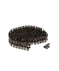1pc 1.5 Meter 08B Bending Plate Plus Silent Drive Roller Chain With Matching Industrial Sprocket Gear Set Range From 10 To 20 Teeth for mechatronic systems.
