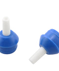 12-Piece Manual Solder Sucker Gun Heads With Universal Suction Nozzles And Vacuum Desoldering Pump For PCB IC Removal, 13-Inch DS-017 Model, Durable Blue