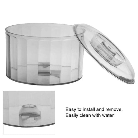 Replacement Polishing Barrel For Magnetic Tumbler Polisher Machine Jewelry Deburring Desktop System Pro Grade Magnetic Roller Polisher Drum Accessory Drop-In Replacement Polishing Bucket For Home Workshop