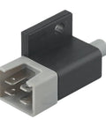 Plastic plunger safety switch for CADET mowers, black and gray, durable direct replacement, fits RZT42 and ZT154 models