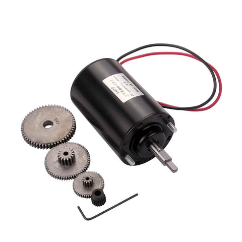 Compact Wind Turbine Generator 36W 40W 12 to 24V DC Permanent Magnet Motor Dual Purpose Four Gear System Low Noise Lightweight