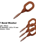 Pro Grade Dent Pulling Washer Kit 100Pc Copper Plated Steel Pad Set For Car Dent Removal, OT Bend Washer details displayed