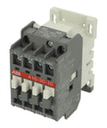 3 Pole 110V 50Hz Contactor Single Unit for Industrial Motor Control, 110-120V 60Hz Compatible Coil, front view