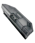 Premium Dust Box Compatible With Jonr P20 Pro Vacuum, clear plastic debris container, side view, large capacity design.