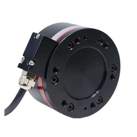 Dydw 100 6 Axis Force Sensor Xyz Multidimensional Transducer For Intelligent Machines Ideal For Car Crash Testing And Wind Tunnel Testing With Customizable Options And Heavy Duty Metal Construction, side view
