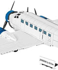 Dope 542 Piece WWII Planes Historical Collection Model Kit Featuring Ju 52 Replica With Display Stand Name Plate