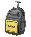 Pro Rolling Tool Backpack On Wheels With IP54 Weatherproof Compartment and Rugged 1680D Fabric Front View