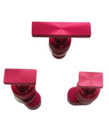 Heavy Duty Compact Auto Body Repair Kit With Sliding Hammer Dent Puller Tool showing red aluminum replacement heads.