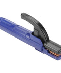 Heavy Duty 300A Copper Electrode Clamp For Welding offers superior conductivity and ergonomic grip with a blue handle.