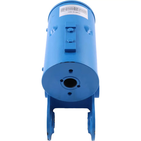 Hydraulic Platform Rotate Actuator Replacement For Boom Lift SX-150 SX-180 Tough As Nails Workhorse Spare Part vertical view blue actuator