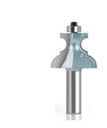 Premium 1 2 Inch Edge Moulding Router Bit For Wood Carving With Steel Blade Cutter, silver steel blade for decorative profiles