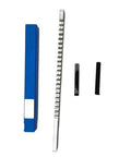 Push Type Keyway Broach 8mm C1 with high speed steel construction, includes CNC router tool and components for precise metalworking.