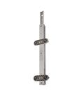 Dishwasher Upper Dishrack Slide Track Left Side Replacement Genuine OEM, metal rail with rollers for smooth glide and quiet operation