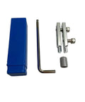 Faucet Screw Extractor Kit For Broken Fasteners And Damaged Threads DIY Ready Pro Grade Plumbing Tool Set with tools on white background