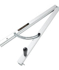 Pro Grade Table Saw Tapering Jig With 24 Inch Aluminum Rails Laser Etched Scale And 15 Degree Angle Cut Guide adjustable angle settings