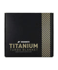Box of Titanium Turbo Blanket For Chevrolet And GMC 6.6L Duramax 2004 To 2016 Direct Fit Insulates Turbo Hot Side