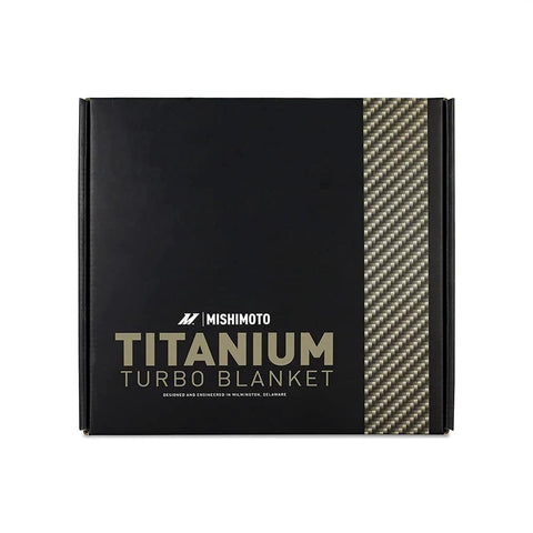 Box of Titanium Turbo Blanket For Chevrolet And GMC 6.6L Duramax 2004 To 2016 Direct Fit Insulates Turbo Hot Side