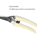 Goat Hoof Trimmers Beefy Heavy Duty Multiuse Shears ergonomic handle carbon steel with safety lock and spring loaded