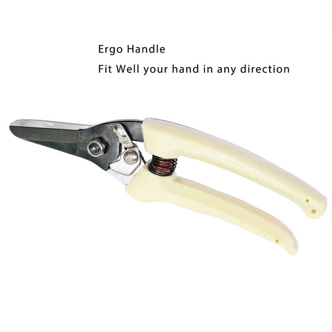 Goat Hoof Trimmers Beefy Heavy Duty Multiuse Shears ergonomic handle carbon steel with safety lock and spring loaded