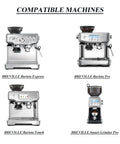 Upper Burr Gasket Silicone Seal And Two Felt Washers Replacement Kit compatible with Breville Barista Express Pro Touch and Smart Grinder Pro coffee machines