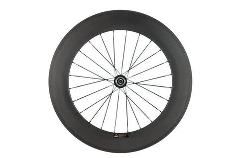 Race Ready Carbon Road Wheelset 88mm Deep Clincher 700c With 23mm Width Fits Shimano Cassettes Matte 3K Finish Toray T700 Rims
