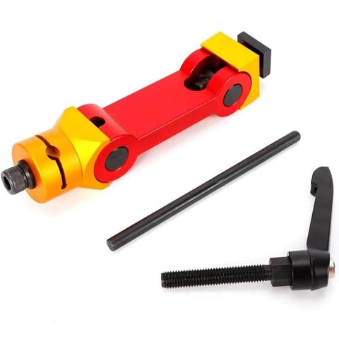 Precision Adjustable Milling Vise Stop for CNC Milling Machines, durable aluminum and cemented carbide construction