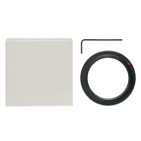 SV195 Wide 48mm T Ring Adapter For Canon EOS Cameras with Allen wrench and packaging for telescope photography