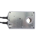 Built Like A Tank 20Nm Damper Actuator Torque Motor For Reliable HVAC Modulating Control, top view with wiring ports.