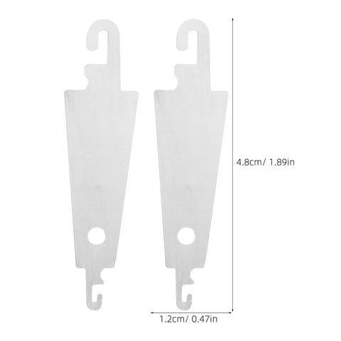 Stainless Steel Needle Threader Kit For Seniors Easy Quick Threading Tool For Stitching Quilting And Crafting 60 Piece Kit Durable Hand Sewing Aid For Everyday Use, 4.8cm