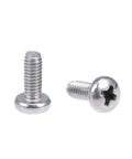 M4x10mm Pan Phillips Machine Screws In 304 Stainless Steel With Corrosion Resistant Coating for DIY assembly and upgrades.