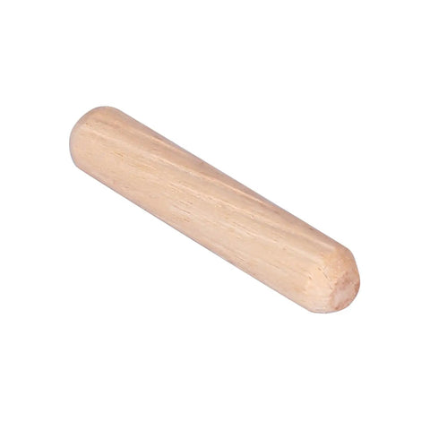 Single piece from Premium Fluted Wooden Dowel Pins Set M6 50 Pieces For Strong Furniture Joints And DIY Woodworking