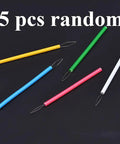 5 Piece Needle Threading Tool Set For Sewing Beading And Crafting Easy Threading Guides To Help Thread Through Needle Eyes Durable Plastic Threaders