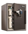 Fireproof And Waterproof Safe With Dial Combination 2.05 Cu Ft Capacity UL Classified For One Hour At 1700F ETL Verified For 24 Hour Water Submersion