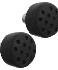 Roller Skate Toe Stops And Brake Blocks For Outdoor Quad Skating Adjustable Rubber Brake Mechanism With Non Marking Black Hex Heads 2 Piece