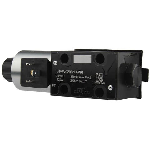 Hydraulic Valve Compatible With Parker D1VW020BNJW Directional Control Valve D1VW020BNJW91 24V DC Coil 350 Bar
