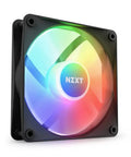 F120 RGB Core 120mm Hub Mounted RGB Fan With 8 Dope Addressable LEDs, semi-transparent blades, black frame