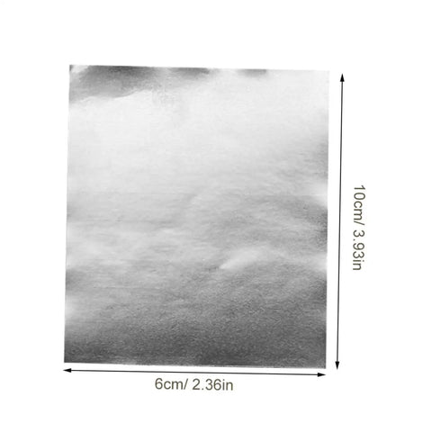 Leak Repair Patch Kit For Pots And Pans, Flame Resistant Tape For Cookware And Household Items, Easy To Use Aluminum Patch Sheets, 10x6 cm