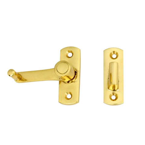 Heavy Duty Solid Brass Cabinet Door Latch Kit With Easy Install Mounting Hardware For Indoor Door Lock And Furniture Hardware That Keeps Doors Snug Secure Daily