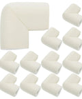 Foam Corner Protectors Set 12 Pcs U Shaped Edge Guards White For Furniture And Photo Frames Moving Safety Cushions