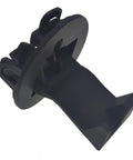 Washer Lid Strike Replacement W11457841, heavy duty dark gray door strike lock for top load washers, side view