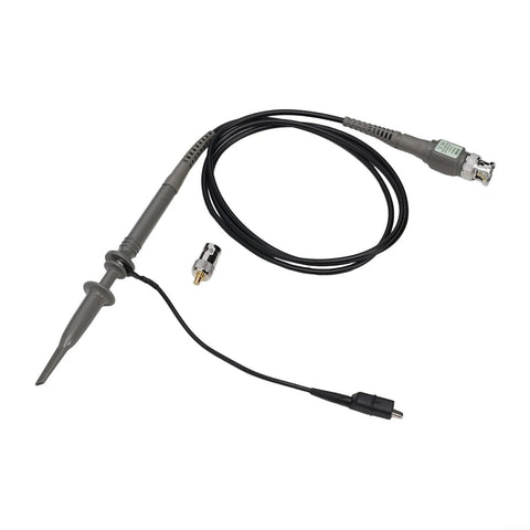 P6100 Clip-On Oscilloscope Probe Adapter for DSO-TC2 and DSO-TC3, 100MHz Bandwidth, 600V Rating, Stability Sleeve, 47 Inch Reach shown