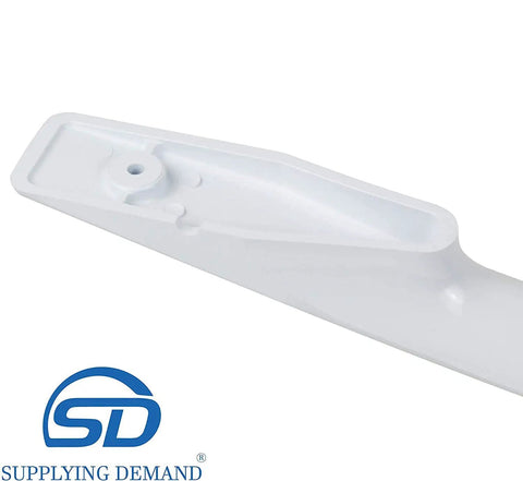 White Range Oven Door Handle Replacement For 316270201 And 316203001 Model Specific Not Universal Includes 5304500008 Screws Easy Install For Compatible Appliances Durable Appliance Part, close-up
