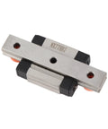 Miniature 7mm Width Linear Guide Rail With Slide Block For Small Automation Projects And Precision Instruments In 40mm 55mm Or 70mm Lengths High Load 4 Point Contact Ball Retainer For Smooth Motion And Compact Machines, silver metal guide rail with block