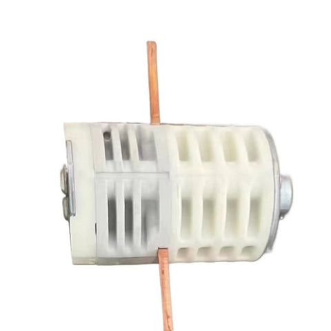 Zero Drama Swap Battery Disconnect Fuse For Vw E Tron Ev 9J1915463A 0Z195463H high voltage circuit breaker side view.