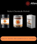 Three containers of Ultra Pure D Limonene Orange Oil Cleaner And Solvent Two Quart Heavy Duty Degreaser Paint Thinner.