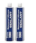 Two tubes of Heavy Duty All Purpose Structural Sealant And Waterproof Adhesive 9900 featuring text and black color.