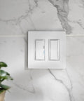 Caseta Smart Claro 3 Way Accessory Switch Pair With Diva Dimmer Or Claro Smart Switch Not For Standalone Use